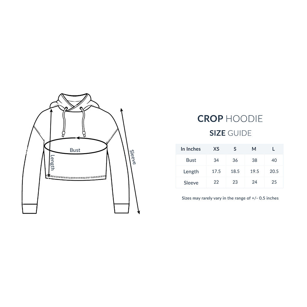 MISS GUIDED Women's CROP HOODIE