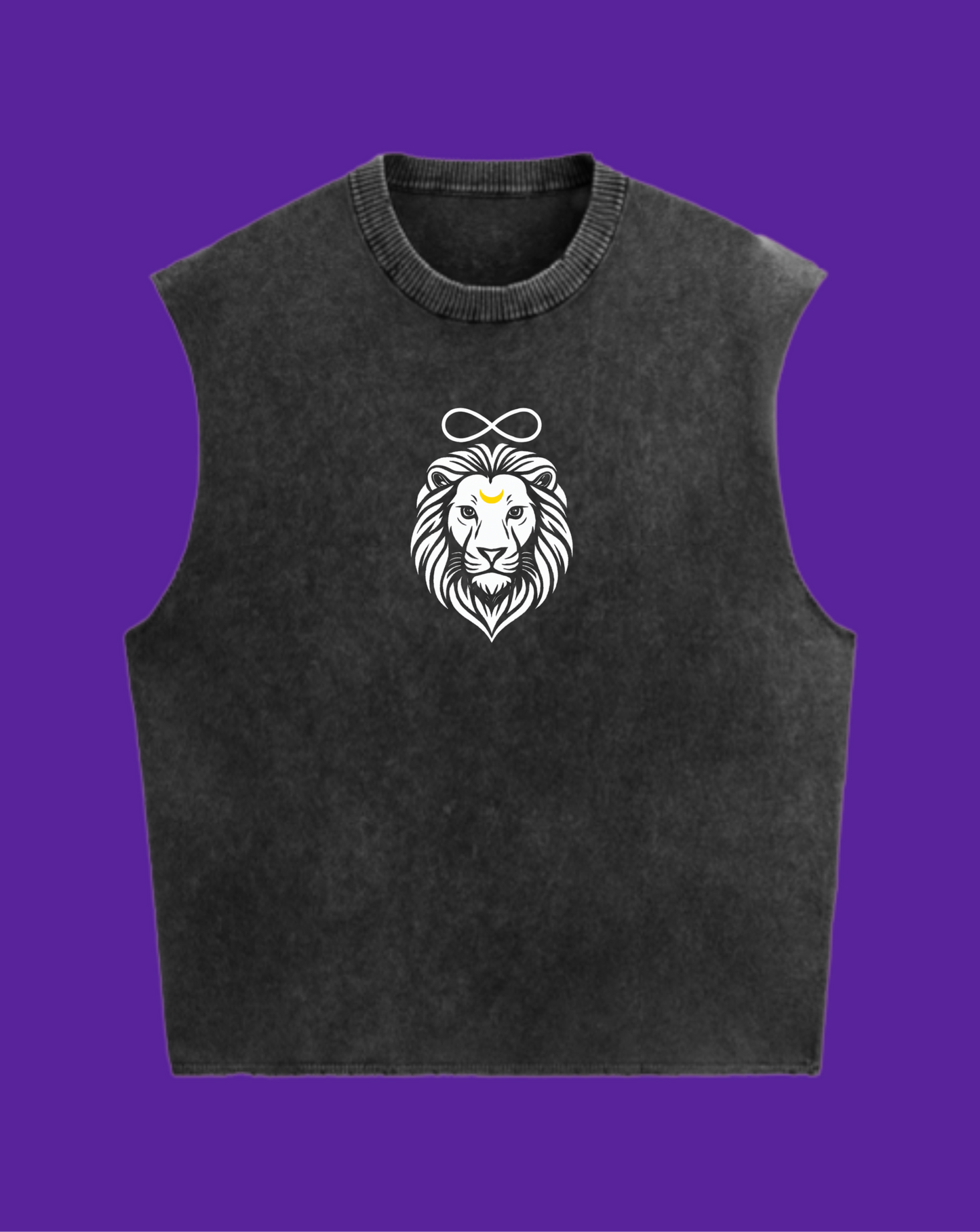 GROW- 1111 Manifesting | Gains Grey Unisex Vest | Spiritualbadeez Gymwear