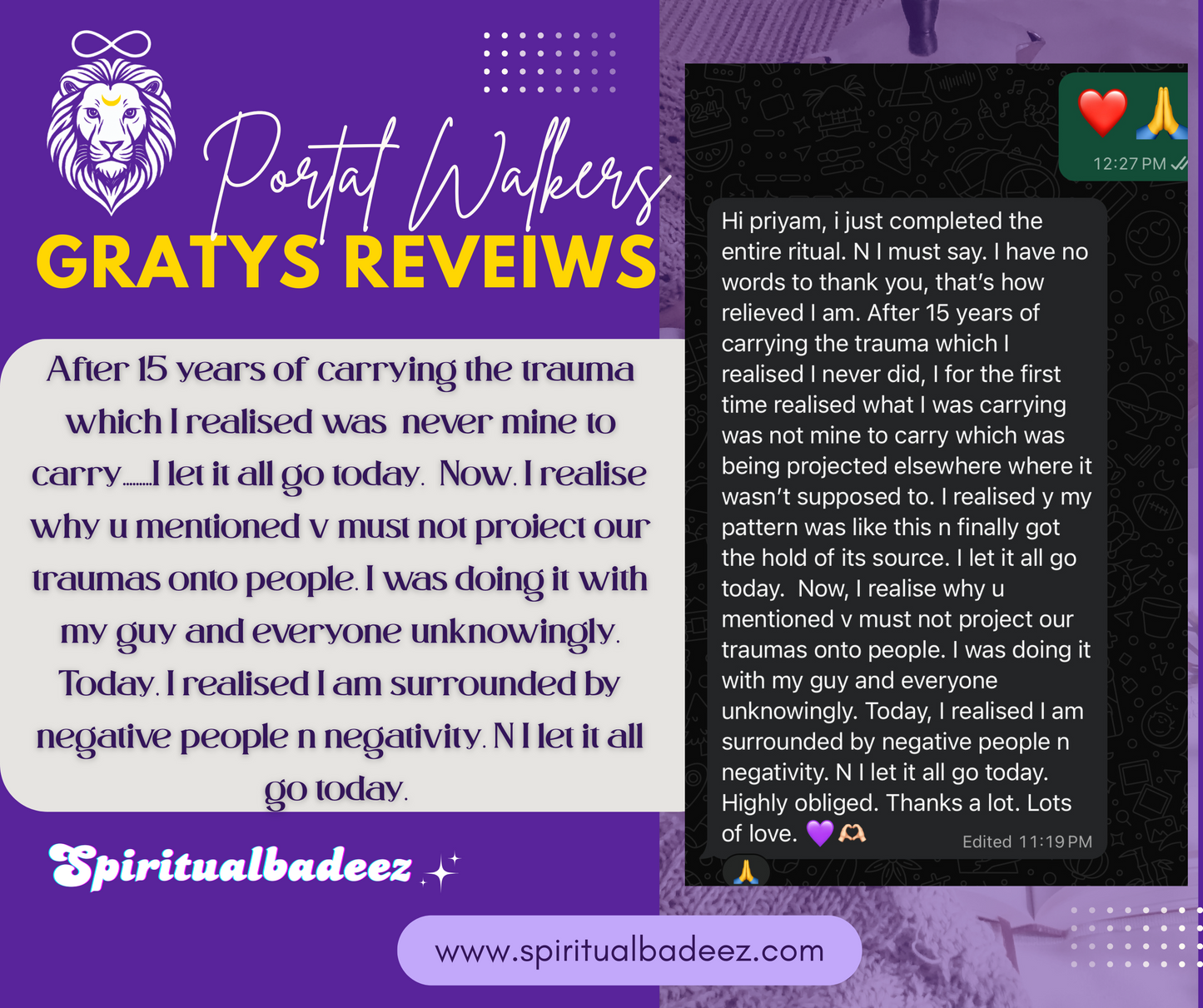 GRATYS PORTAL CIRCLE - 5-Day Spiritual Reset ( A Whatsapp based ) Gratitude Activation Challenge