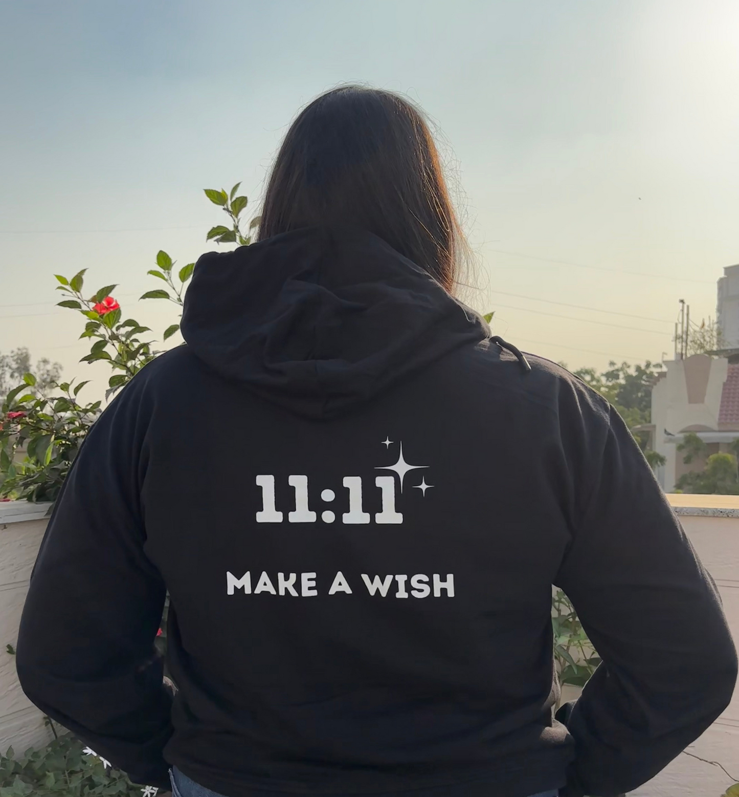 11:11 - MAKE A WISH | Oversized Unisex Hoodie