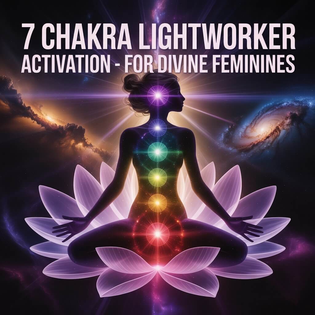 7 CHAKRA LIGHTWORKER ACTIVATION - FOR THE DIVINE FEMININE