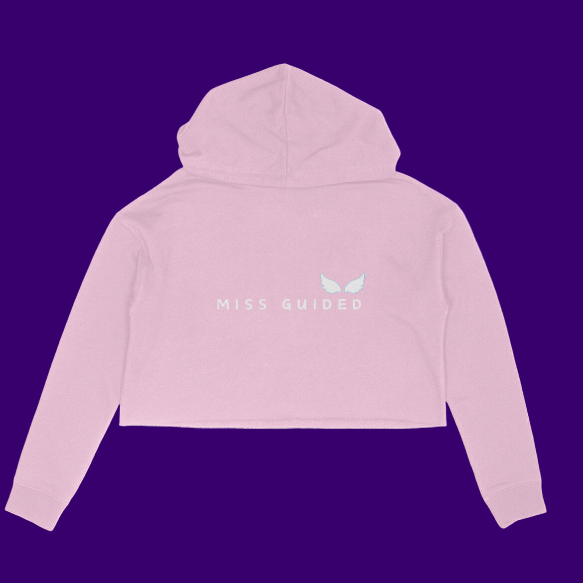 MISS GUIDED Women's CROP HOODIE