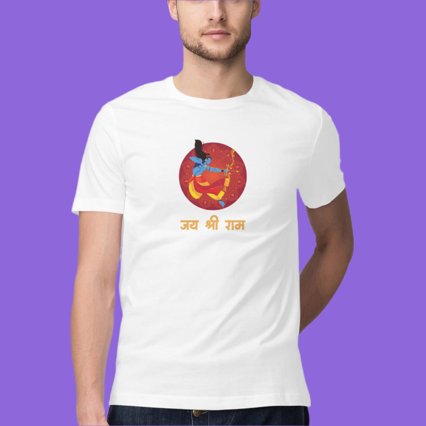 JAI SHRI RAM | RAM BHAKT | UNISEX T-SHIRT Plus Sizes Available