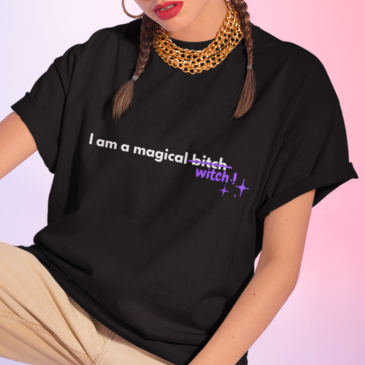 MAGICAL WITCH Oversized T-Shirts