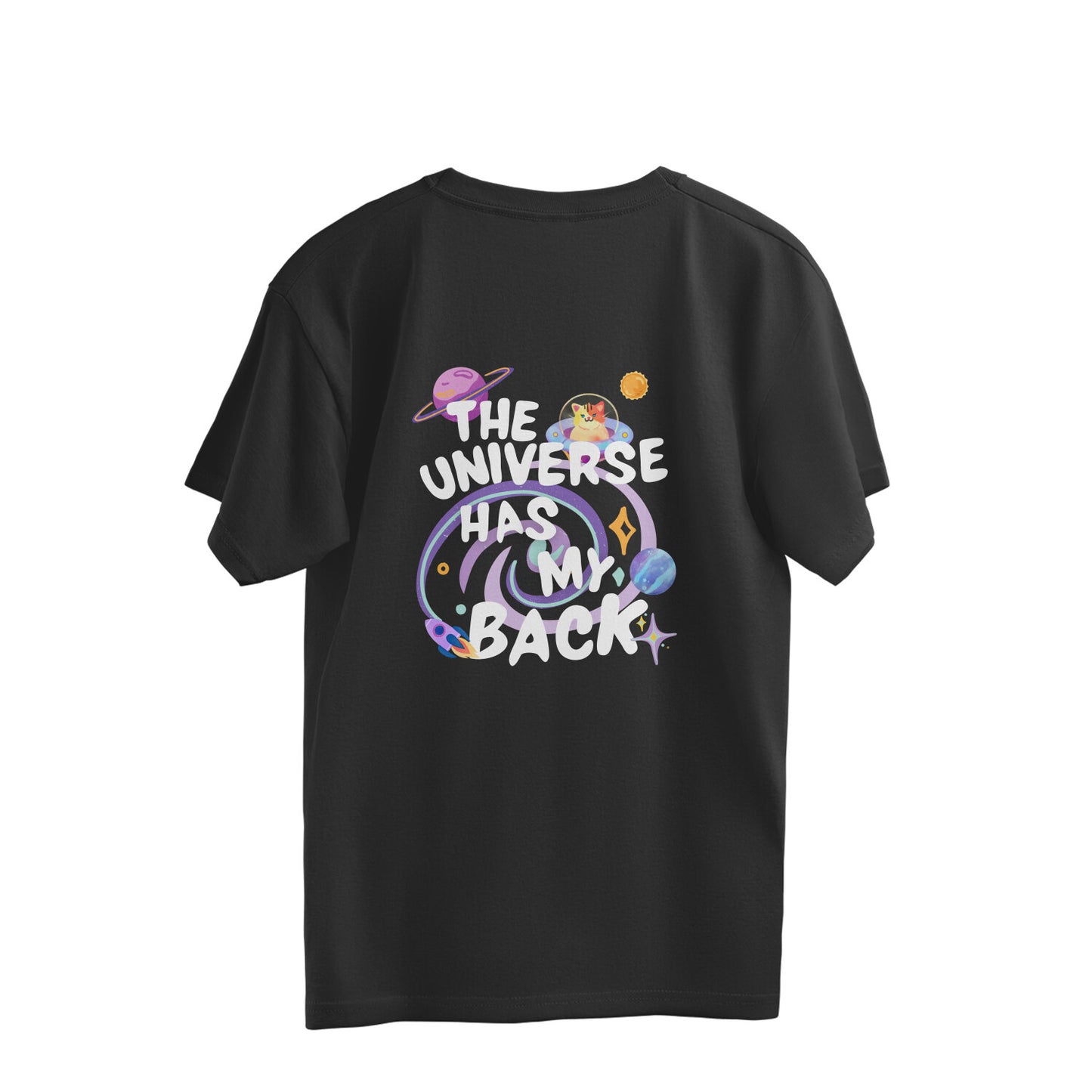THE UNIVERSE HAS MY BACK - Unisex Oversized T-Shirt