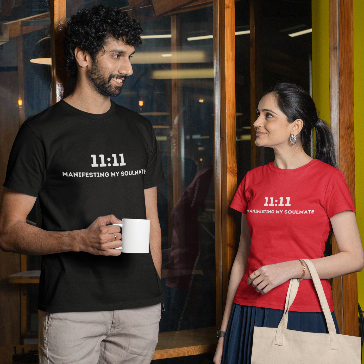 11:11 Manifesting My Soulmate | Unisex Round Neck T-Shirt