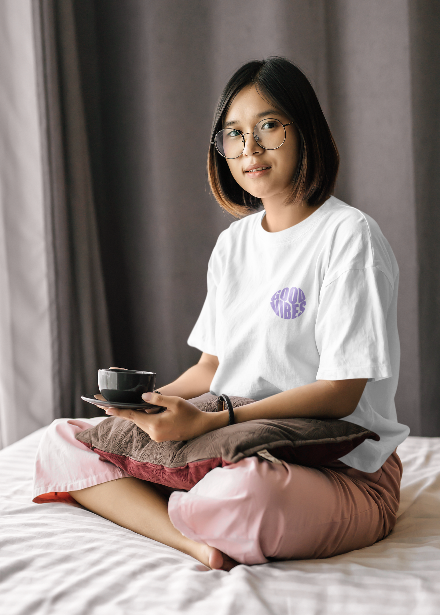 GOOD VIBES ONLY | Unisex Spiritual Oversized T-shirt