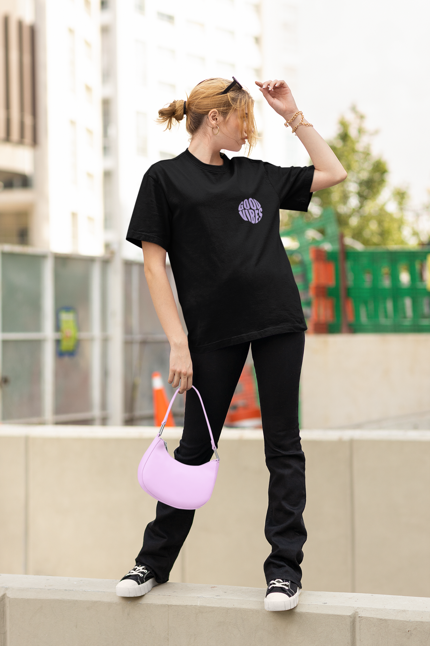 GOOD VIBES ONLY | Unisex Spiritual Oversized T-shirt
